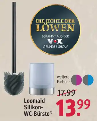 Rossmann Loomaid Silikon WC Bürste Angebot