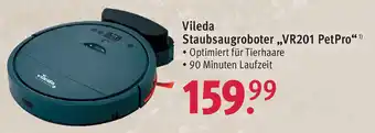 Rossmann Vileda Staubsaugroboter ,,VR201 PetPro" Angebot