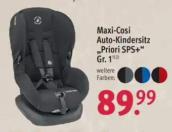 Rossmann Maxi-Cosi Auto Kindersitz ,,Priori SPS+" Gr.1 Angebot