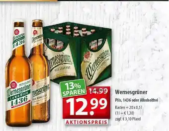 Getränkeland Wernesgrüner Angebot