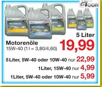 Jawoll Motorenöle 5 Liter Angebot