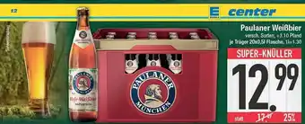 E-Center Paulaner weißbier Angebot