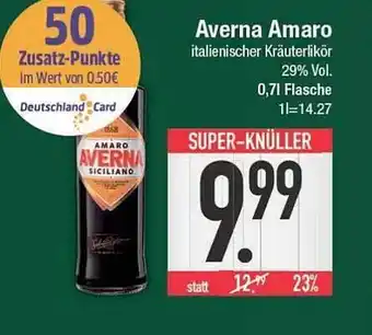 E-Center Averna amaro Angebot