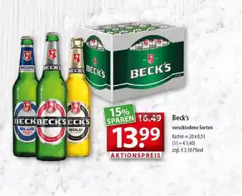 Getränkeland Beck's Angebot