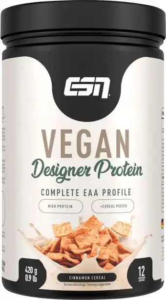 dm drogerie Esn protein shake pulver, designer protein cinnamon cereal Angebot