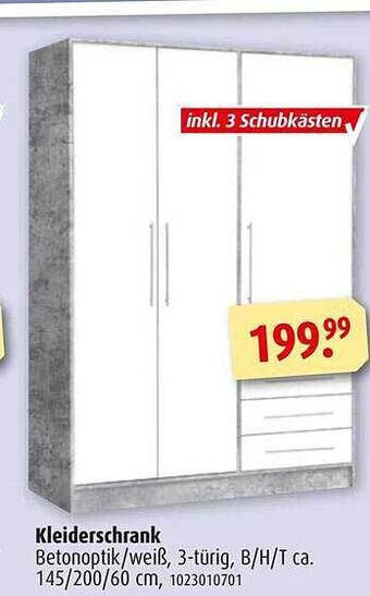 ROLLER Kleiderschrank Angebot