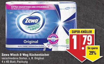 Edeka Neukauf Zewa Wisch & Weg Küchentücher Angebot
