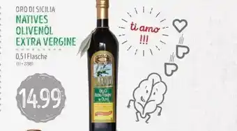 Edeka Struve Oro di sicilia natives olivenöl extra vergine Angebot