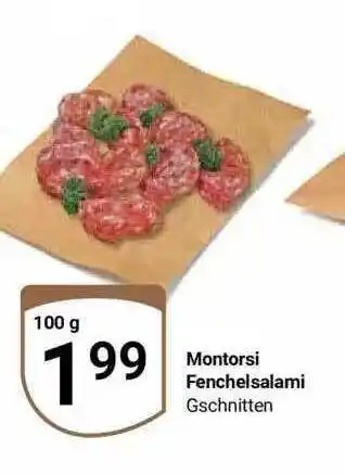 Globus Montorsi fenchelsalami Angebot