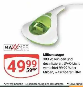 Globus Maxxmee milbensauger Angebot