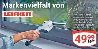 Globus Leifheit fenstersauger nemo Angebot