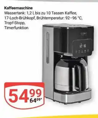 Globus Kaffeemaschine Angebot