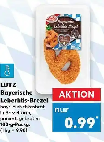 Kaufland Lutz bayerische leberkäs-brezel Angebot