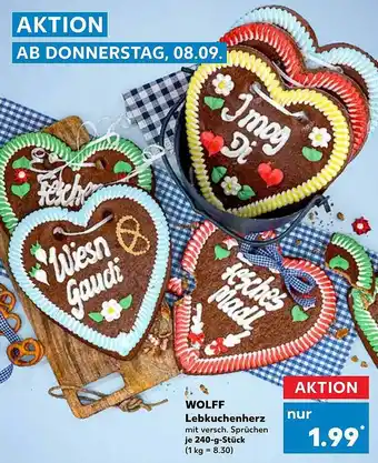 Kaufland Wolf lebkuchenherz Angebot