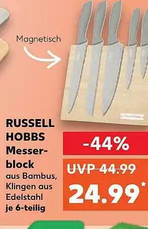 Kaufland Russell hobbs messerblock Angebot