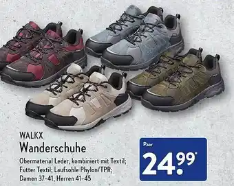 Aldi Nord Walkx wanderschuhe Angebot