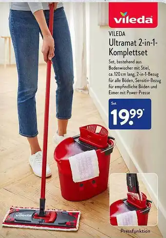 Aldi Nord Vileda ultramat 2in1-komplettset Angebot