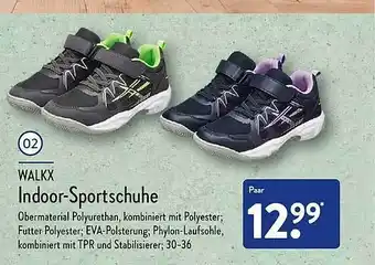 Aldi Nord Walkx indoor-sportschuhe Angebot