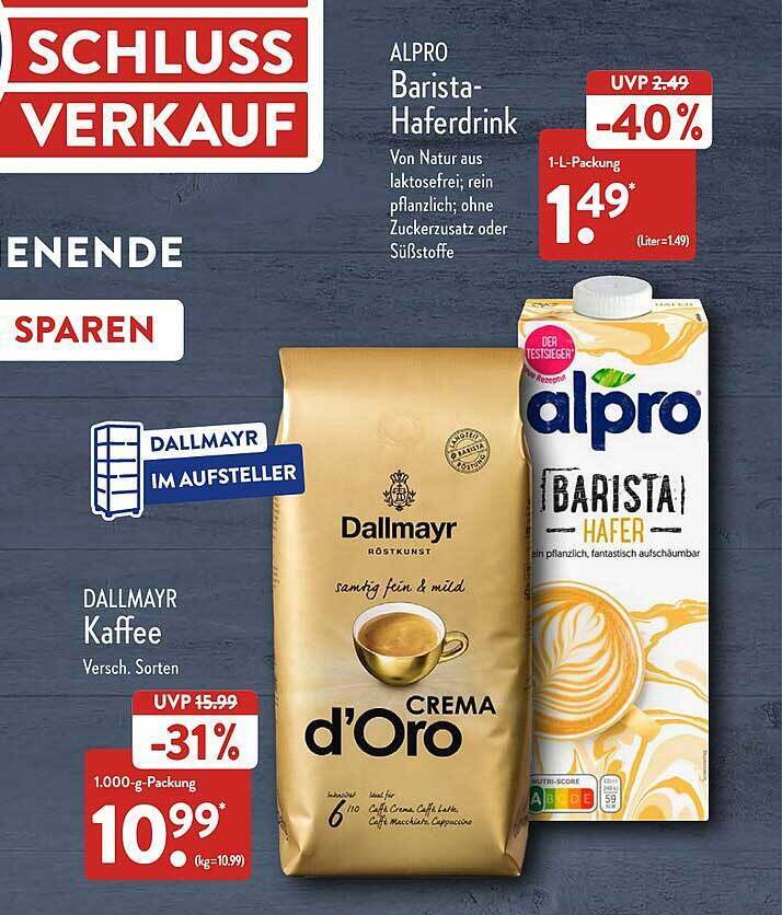 Aldi Kaffee Angebot