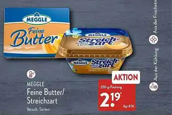 Aldi Nord Meggle feine butter oder streichzart Angebot