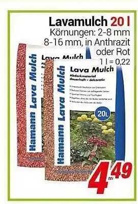 CENTERSHOP Lavamulch 20 l Angebot