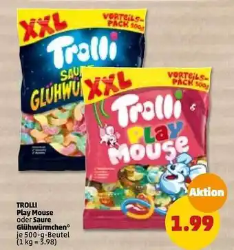 PENNY Trolli play mouse oder saure glühwürmchen Angebot