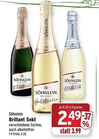 Wasgau Söhnlein brillant sekt Angebot