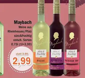 Aktiv Irma Maybach Angebot