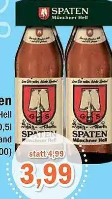 Aktiv Irma Spaten münchner hell Angebot