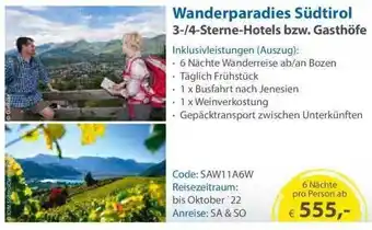 Edeka Wanderparadies südtirol Angebot