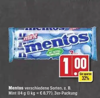 Edeka Mentos Angebot