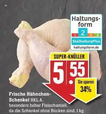 Edeka Frische hähnchen-schenkel Angebot