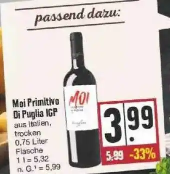 Edeka Moi primitivo di puglia igp Angebot