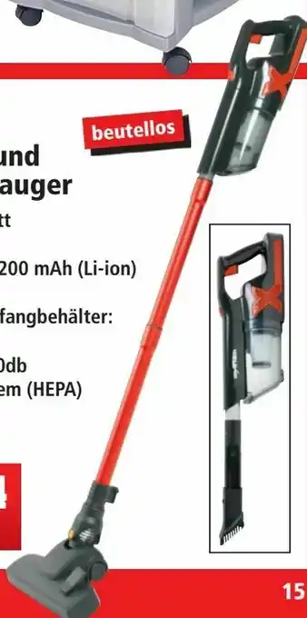 Thomas Philipps Akku-Hand- und Bodenstaubsauger Angebot