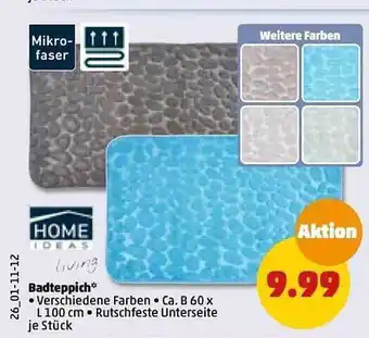 PENNY Home ideas badteppich Angebot