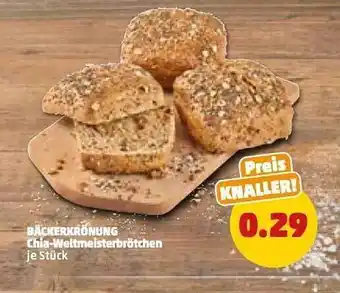 PENNY Bäckerkrönung chia-weltmeisterbrötchen Angebot