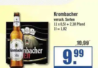 Zisch Krombacher Angebot