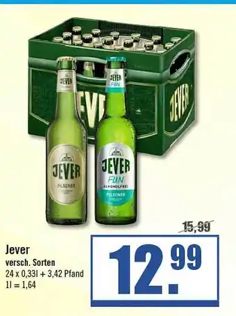 Zisch Jever Angebot