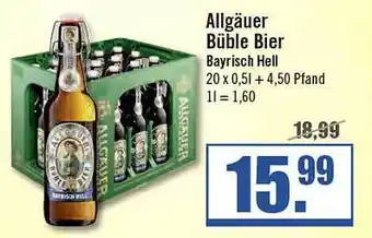 Zisch Allgäuer büble bier bayrisch hell Angebot