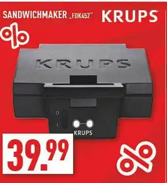 Marktkauf Krups sandwichmaker Angebot