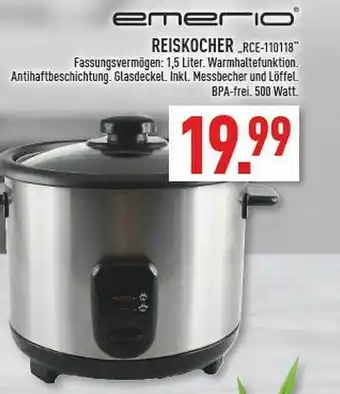 Marktkauf Emerio reiskocher Angebot