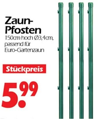 Wreesmann Zaun Pfosten Angebot
