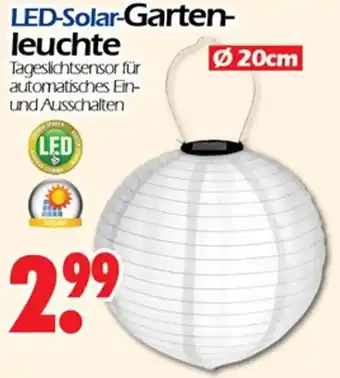 Wreesmann LED Solar Gartenleuchte Angebot