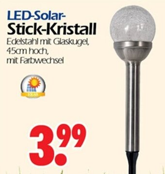 Wreesmann LED Solar Stick Kristall Angebot