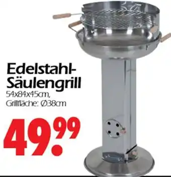 Wreesmann Edelstahl Säulengrill Angebot