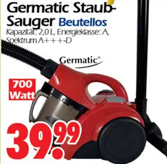 Wreesmann Germatic Staubsauger Beutellos Angebot