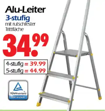 Wreesmann Alu Leiter 3 stufig Angebot