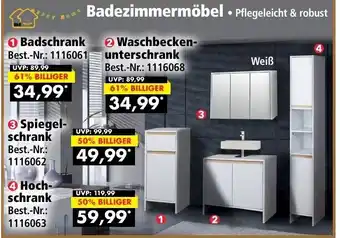 Norma24 Badezimmermöbel Angebot