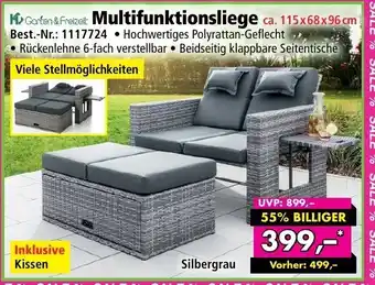 Norma24 Garten & Freizeit Multifunktionsliege Angebot