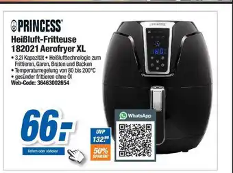 Expert Princess Heißluft-fritteuse 182021 Aerofryer Xl Angebot